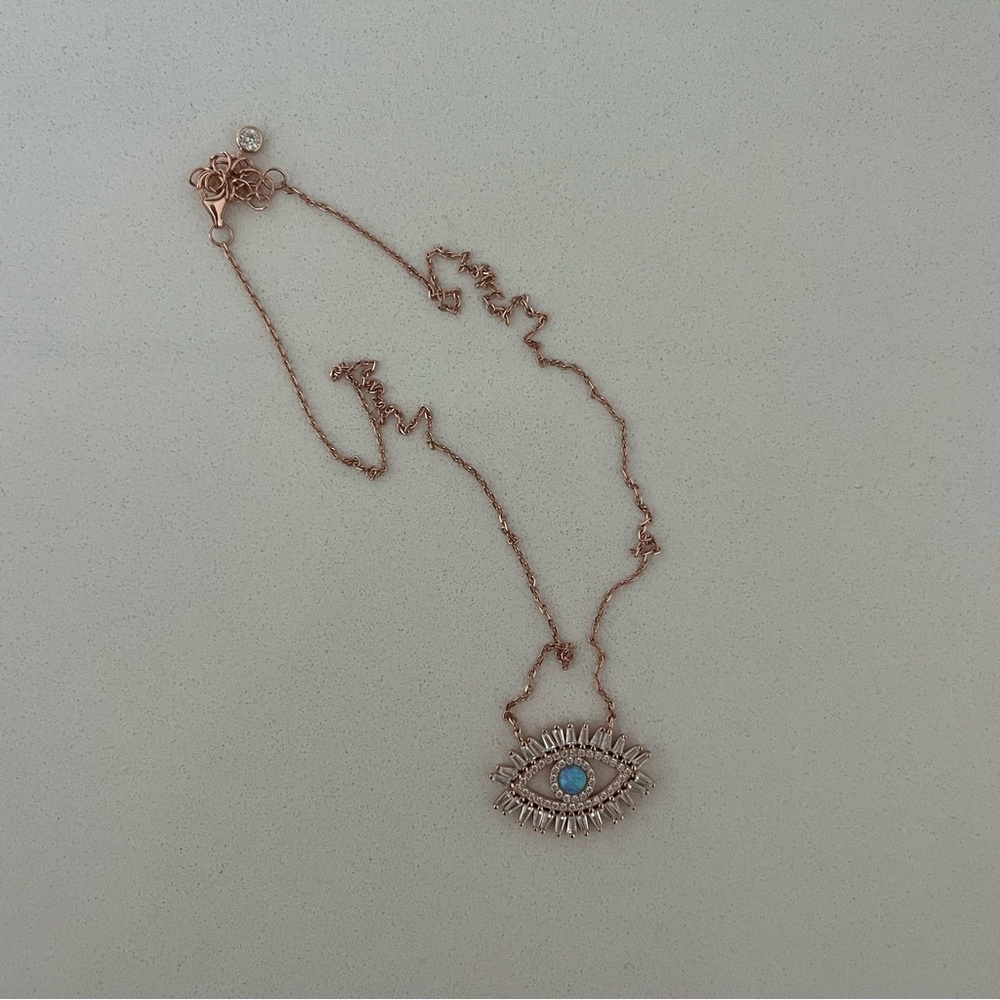 Evil eye necklace